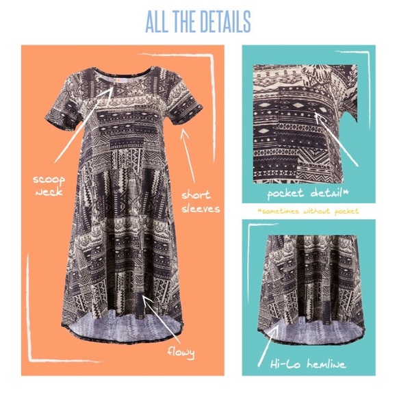 Lularoe Elegant 2016 Carly - Picture 6 of 7